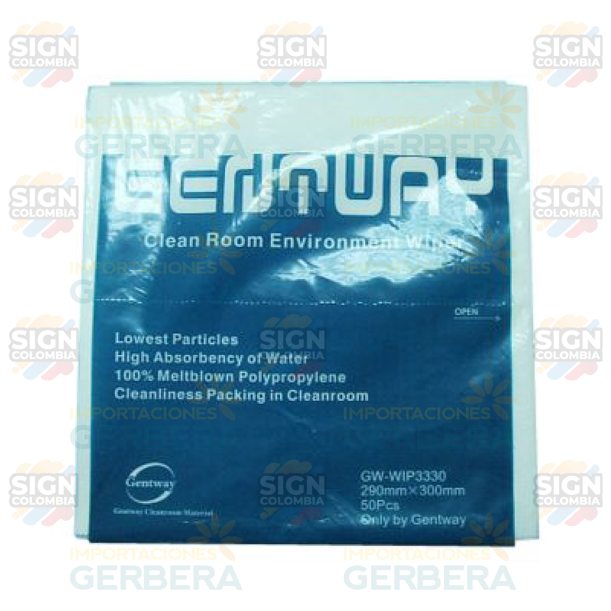 Toallas para cuarto limpio - SIGN COLOMBIA Plotter de corte